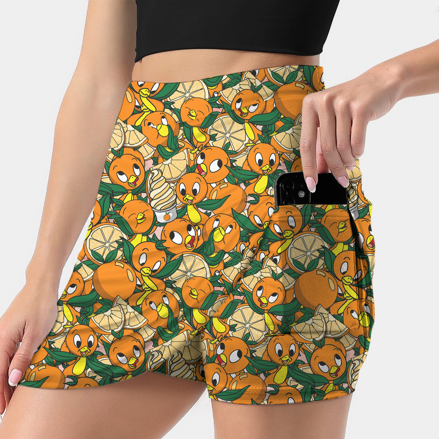 Orange Bird Skort