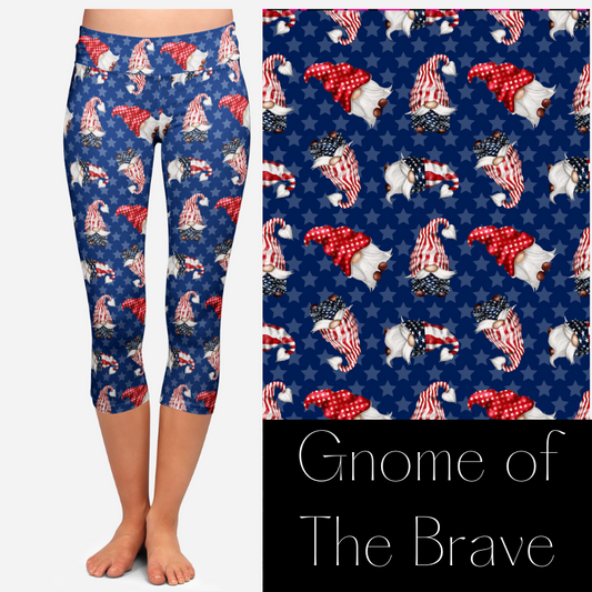 Gnome of the Brave Capri Leggings