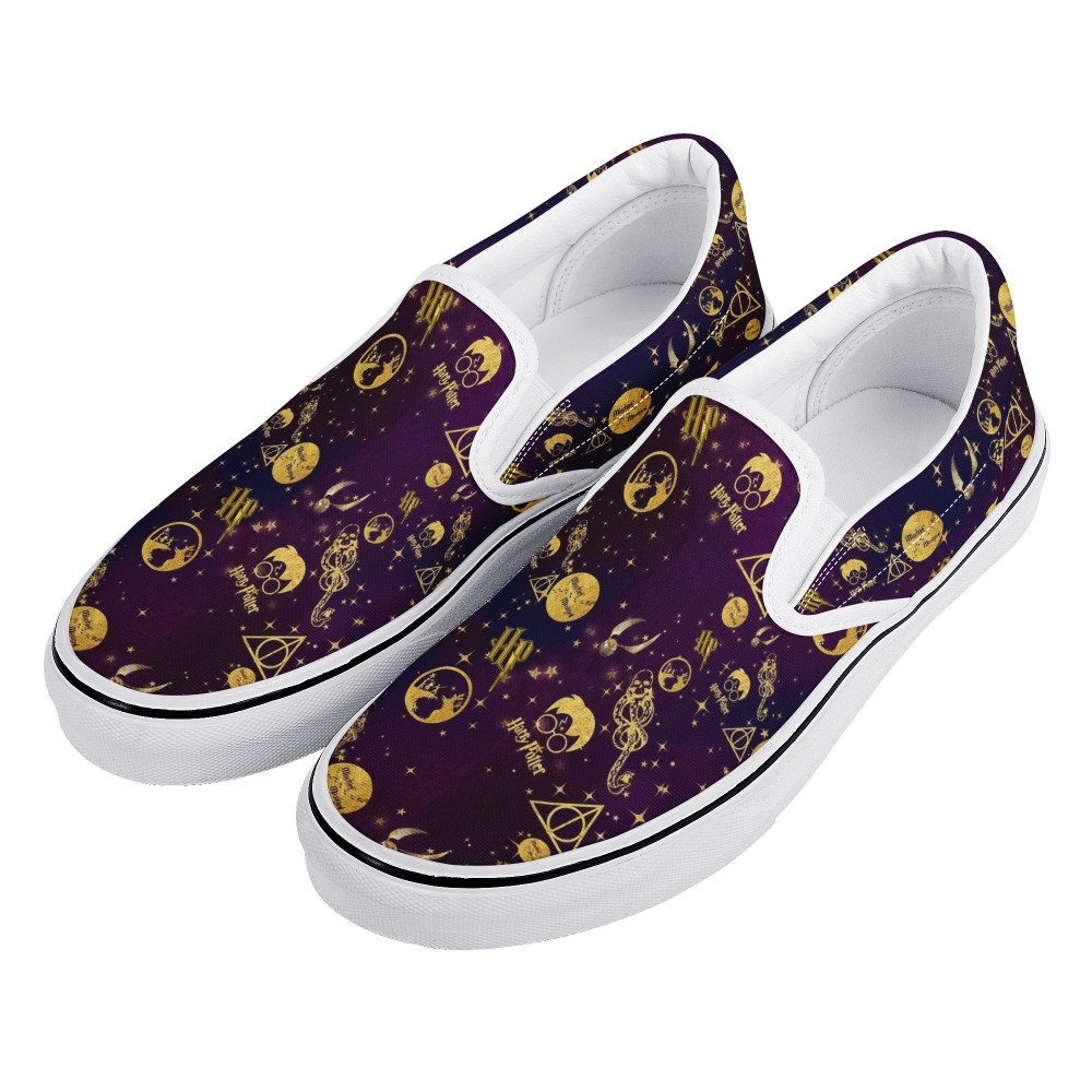 Golden Potter Canvas Tennis Shoes - Preorder