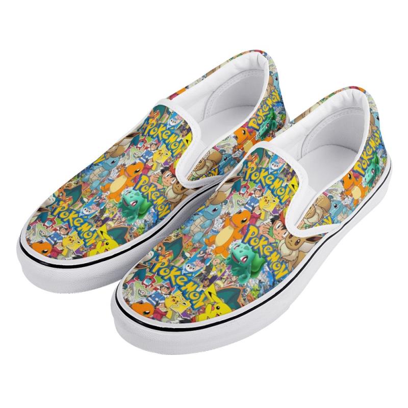 Catchable Creatures Canvas Tennis Shoes - Preorder