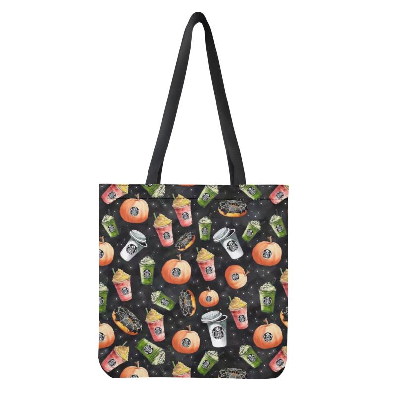 Pumpkin Spice Latte Halloween Tote-Preorder - Closing 9/8 - ETA early Oct.