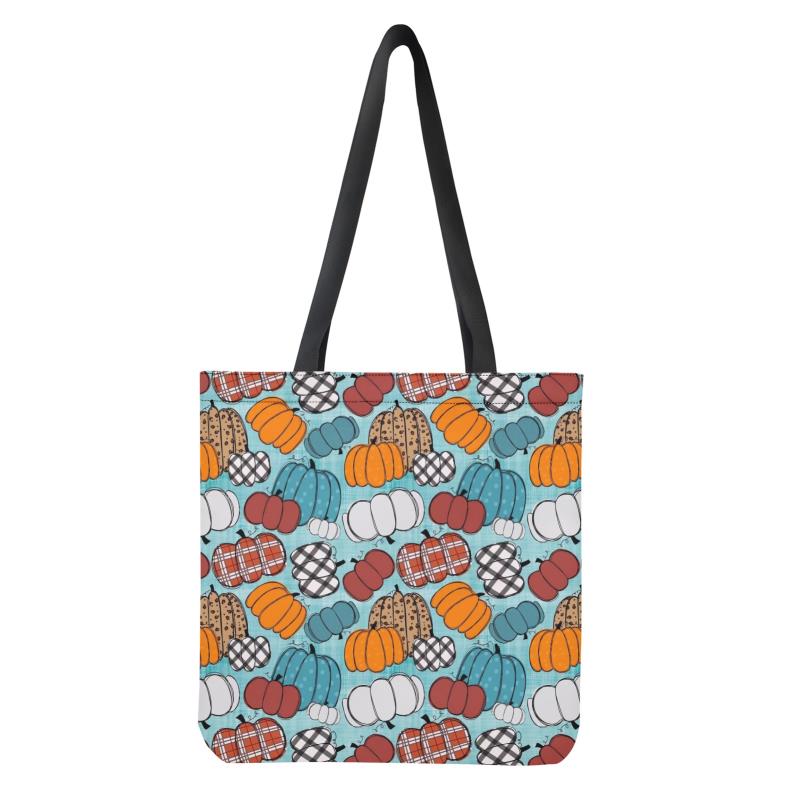 Plaid Pumpkins Tote-Preorder - Closing 9/8 - ETA early Oct.