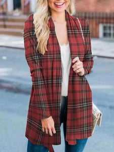 Plaid Cardigan - Preorder