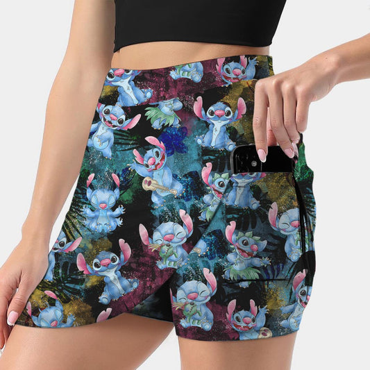 Hawaiian  Alien Skort