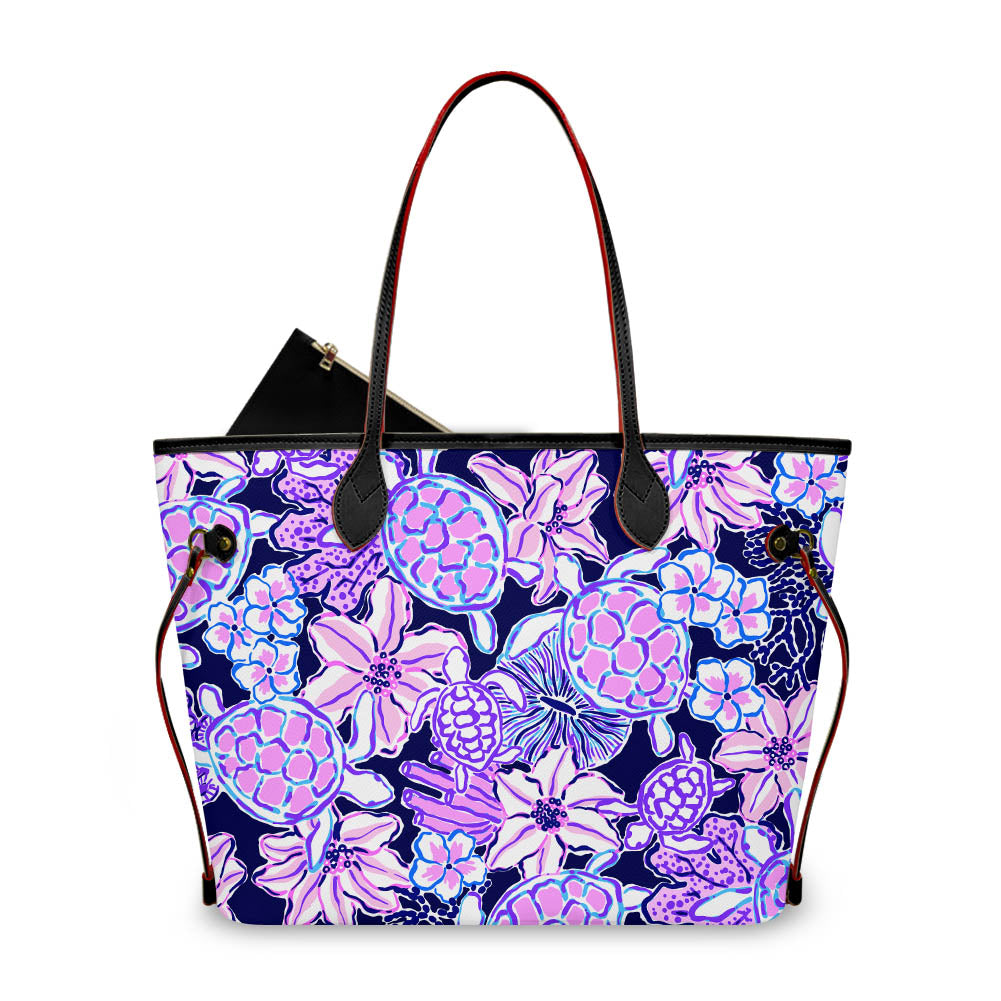 Tropical Turtles Neverfull Purse - Preorder