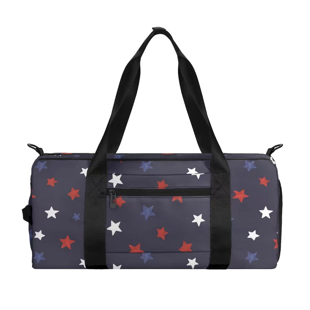 Navy Stars Duffle Bag